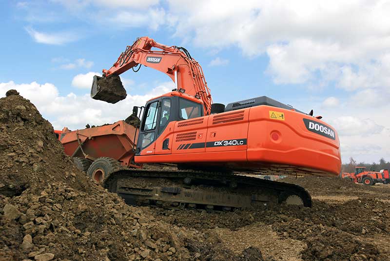 Doosan DX340LC Crawler Excavator